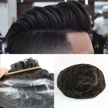 Best Price SimBeauty PU Skin Toupee for Men Brazilian Human Hair Pieces for Men with 10" x 8" PU Thin 0.06-0.08mm Thin Skin Toupee Best Price SimBeauty PU Skin Toupee for Men Brazilian Human Hair Pieces for Men with 10" x 8" PU Thin 0.06-0.08mm Thin Skin Toupee