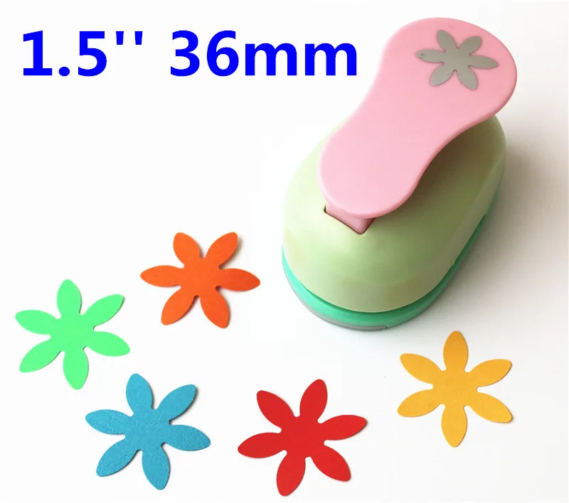 1.5 '' 3.6cm punch big petals embossed device Scrapbooking Paper