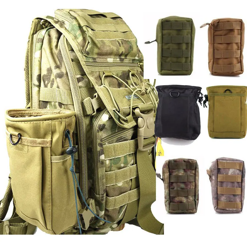 

11 Color Outdoor Molle System Bag Airsoft Hunting Molle Waist Pouches Military First Aid Kit Tactical Medical Pouch Nylon Bags
