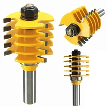 1PC 1/2 inch Shank Joint Router Bit Adjustable Box & Finger Joint Router Bit For Woodworking Cutter Power Tool