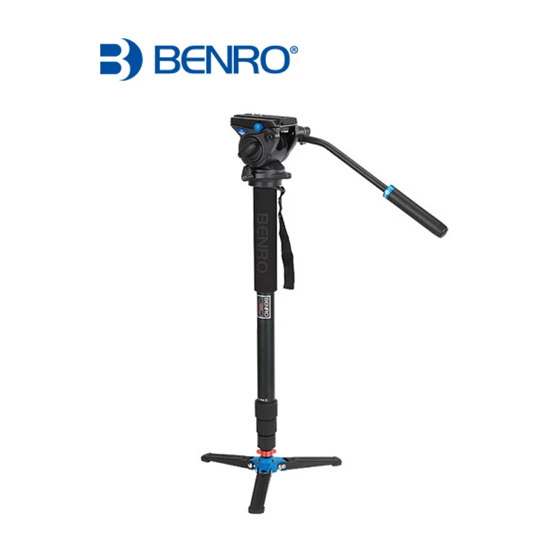 

DHL pro Benro C48TDS4 S4 head Carbon fiber Tripod Sports Tripod Set Special For Bird Watching Carbon fiber Monopod Wholesale