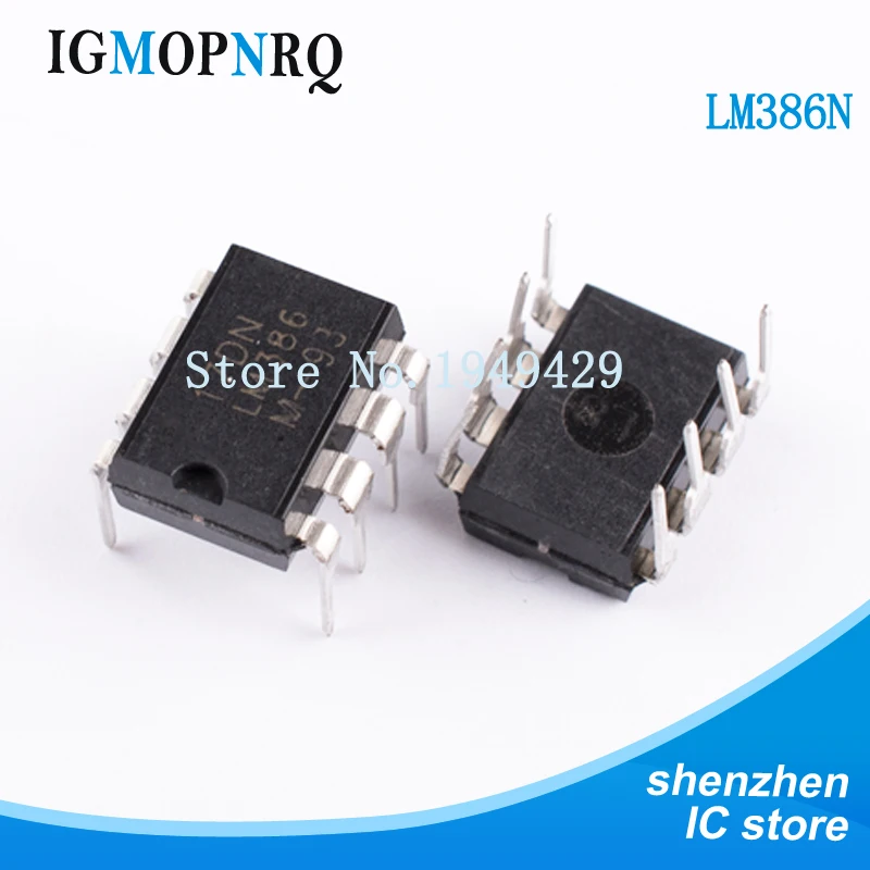

10PCS/LOT LM386N DIP8 LM386 DIP LM386N-1 LM386-1 New IC
