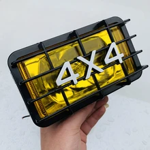 2 шт. 4 дюйма 12 В 55 Вт галогенная/ореол Туман лампа прожектор внедорожный автомобиль Грузовик Авто дневные ходовые вождения рабочий свет для джипа