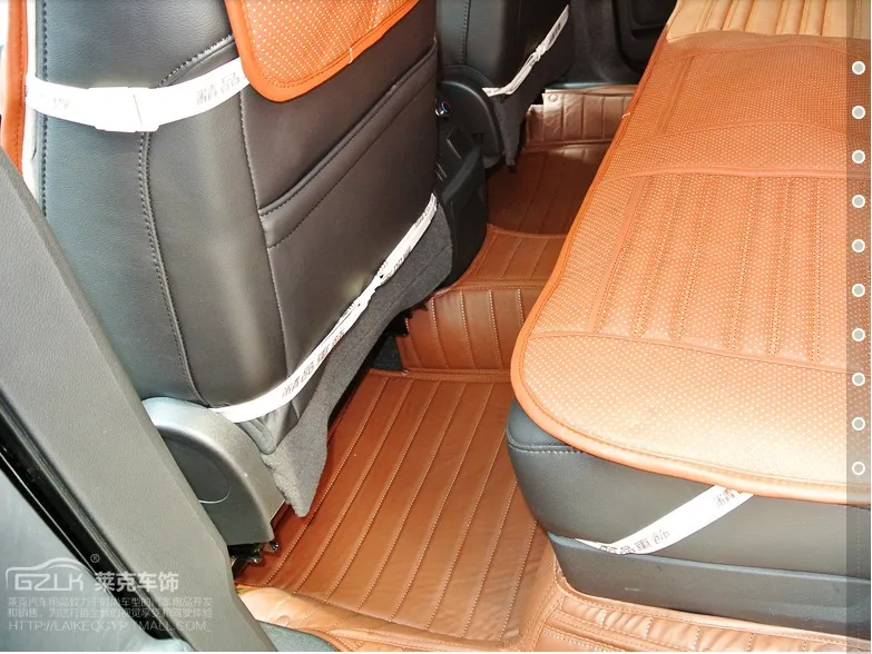 Хорошее качество! Специальные коврики для Ford Explorer 7 мест-2011 Водонепроницаемый dueable ковры для Explorer