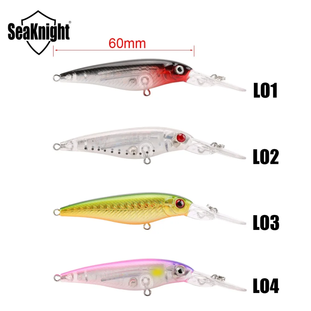 SeaKnight SK031 рыболовные приманки гольян профессиональные 1 шт. 5 9 г 60 мм жесткая