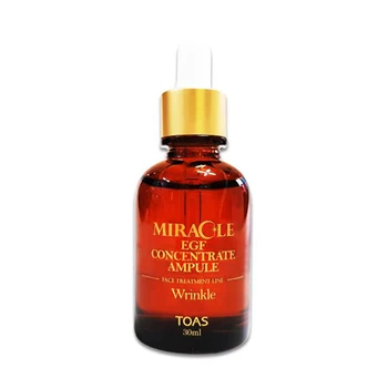 

TOAS Miracle EGF Concentrate 30ml Peptides Facial Serum Significant Anti Aging Wrinkle Face Cream Moisturizing Sebum Control