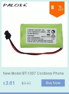 Тип экологически чистый низкий саморазряд 3,6 v 800mAh 2.88Wh Ni-CD перезаряжаемый беспроводной телефон Аккумулятор для UND BT905