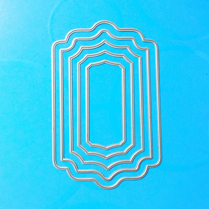 

YLCD120 Out Frame Metal Cutting Dies For Scrapbooking Stencils DIY Cards Album Decoration Embossing Folder Die Cutter Template