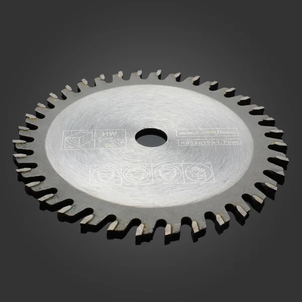 85 мм 36 зубы TCT циркулярная дисковая пила колесные диски для Пластик резка высокое качество