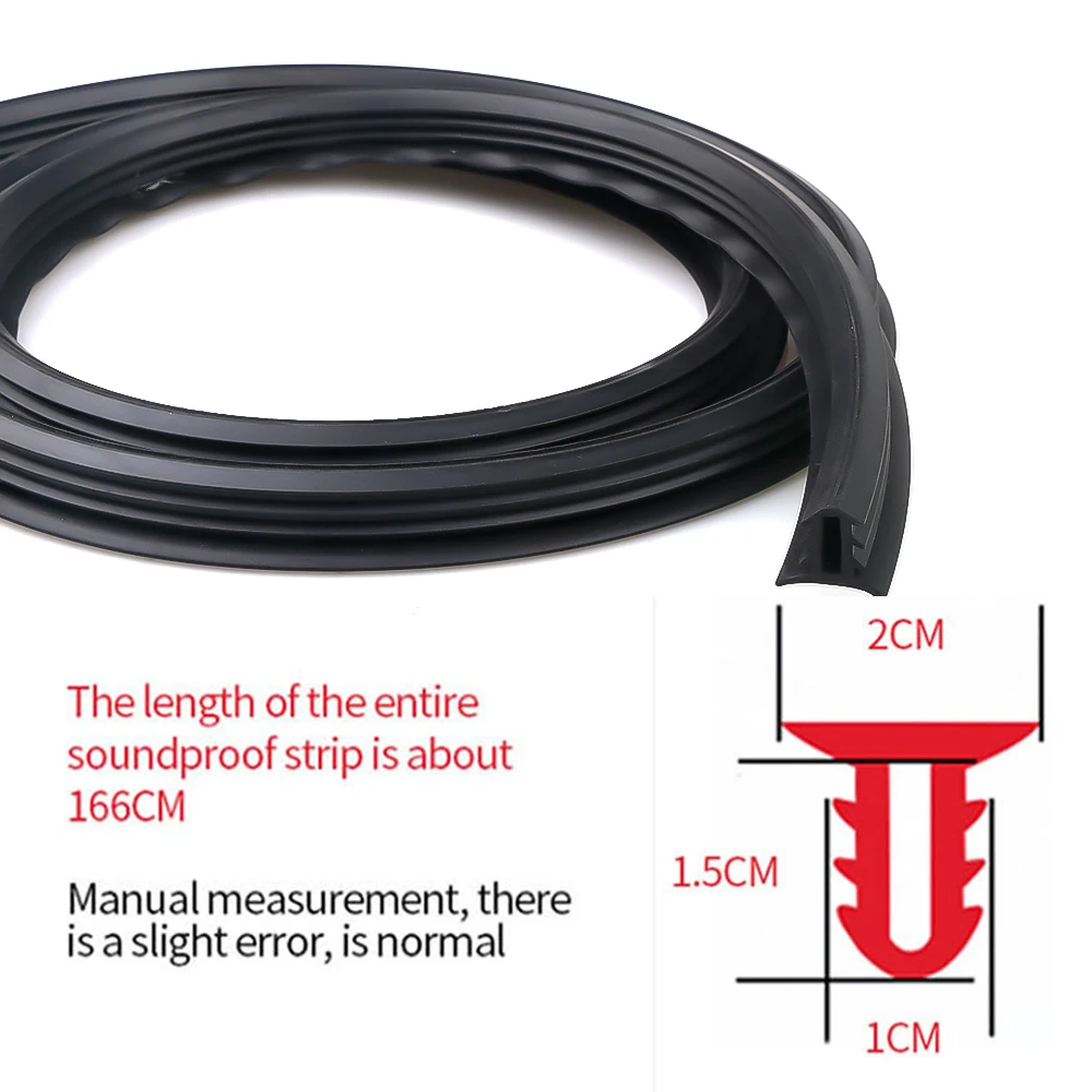 1,6 м автомобильные резиновые уплотнители приборной панели уплотнительные полосы уплотнитель звукоизоляция уплотнение универсальные аксессуары для салона автомобиля