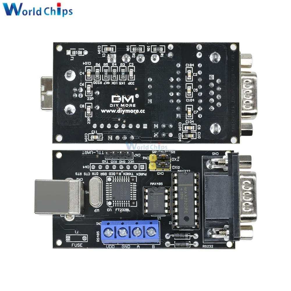 FT232BM/BL FTDI Стандартный USB для последовательного RS232 ttl UART RS485 конвертер DB9 адаптер плата контроллера модуля для стандарта Arduino