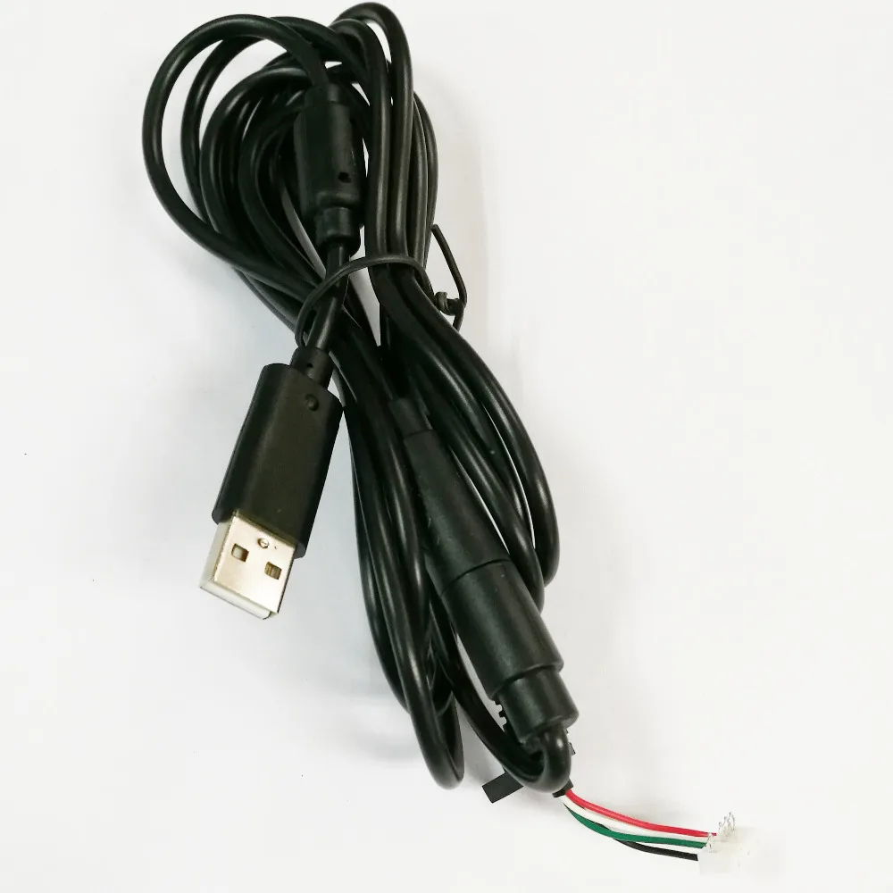 Pinos com Fio Breakaway para Xbox Pces Preto Cinza Controlador Interface Cabo Usb 360 10 4 - Image 3