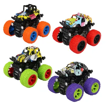 

1pcs High Simulation Graffiti Alloy Model Car 1:36 Auto Four-wheel Drive Suv Car Toy Model Gift Toy Random color