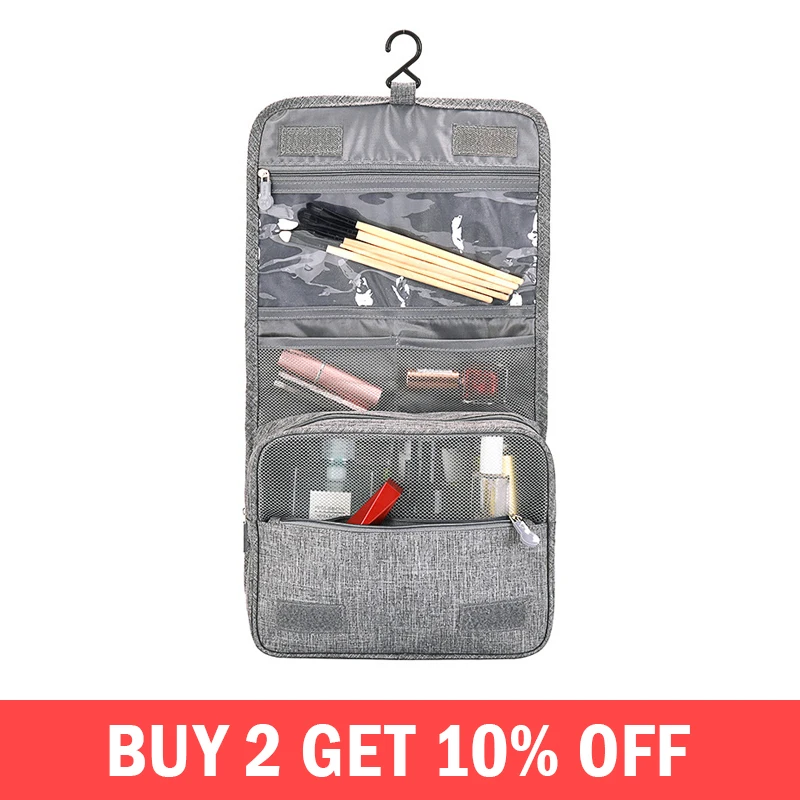 متعددة الوظائف سستة حقيبة سفر لمستحضرات التجميل غسل الحقيبة الرجال النساء الجمال ماكياج أدوات الزينة المنظم اكسسوارات لوازم المنتجات