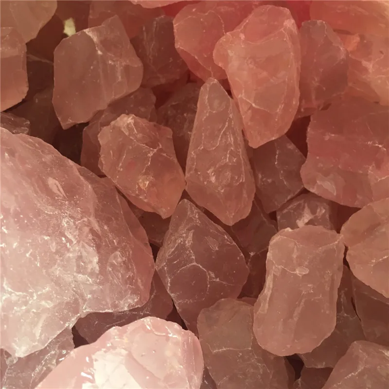 1 кг Энергии Кристалл натуральный розовый кварц упали розовый Рейки Исцеление Кристаллы сырье драгоценных камней для украшения дома
