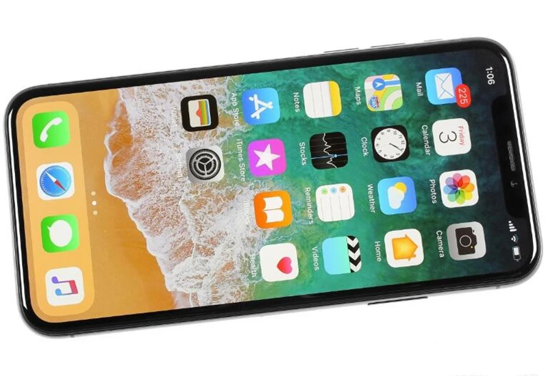 هاتف Apple iPhone X Factory الأصلي المحمول 4G LTE 5.8 بوصة Hexa Core A11 Dual 12MP RAM 3GB ROM 64GB/256GB NFC 4