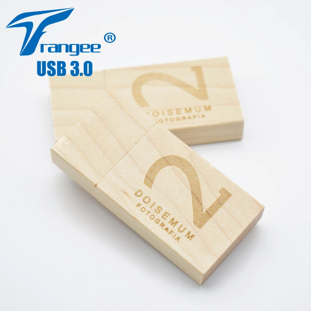 Trangee 10 шт./лот кленовый USB флеш-накопитель 3 0 4 ГБ 8 16 32 Флешка деревянная 64 Гб usb