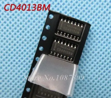 Бесплатная доставка 500 шт. cd4013bm cd4013 СОП-14 новых