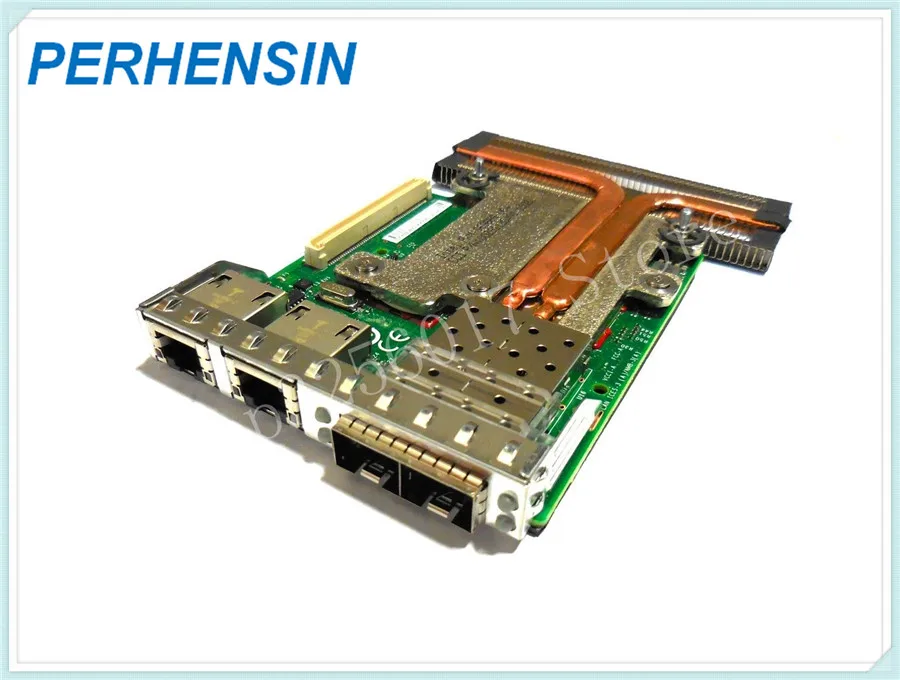 Dell R620 R720 Intel Dual Port 10GbE 57800S Network Daughter Card C63DV 165T0