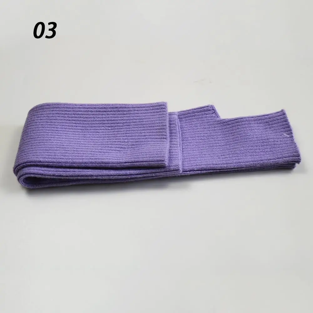 03-XiangYu Purple Sparsil женские осенние кашемировые перчатки длинные мягкие вязаные варежки теплые зимние однотонные Женские варежки Mujer Длина до локтя 40 см перчатки - Цвет: 03-XiangYu Purple