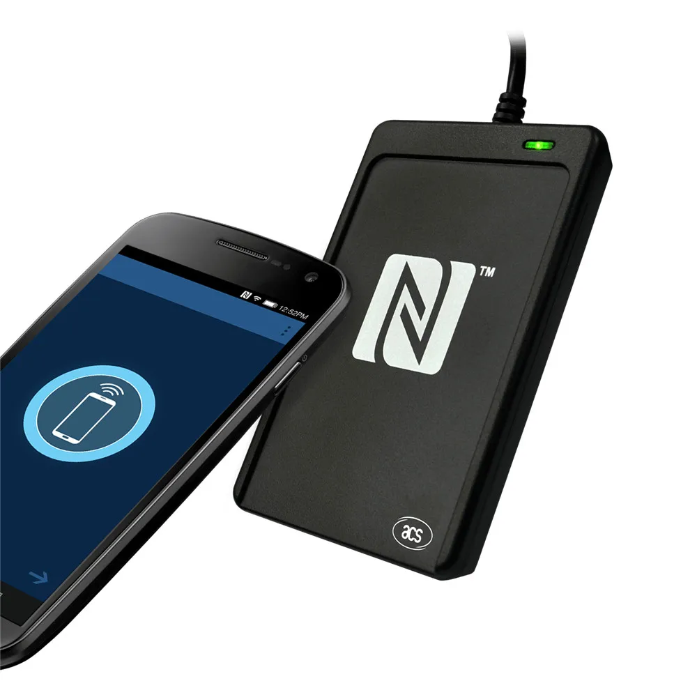 ACR1252U ISO 14443 13 56 Mhz Бесконтактный NFC считыватель III Сертифицированный RFID