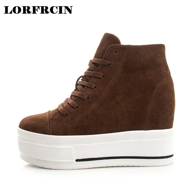 LORFRCIN Damens High Heels Autumn Wedge Schuhes Woman Genuine Leder ... LORFRCIN Schuhes Damens High Heels Autumn Wedge Schuhes LORFRCIN Woman Genuine Leder ... 59fdeb
