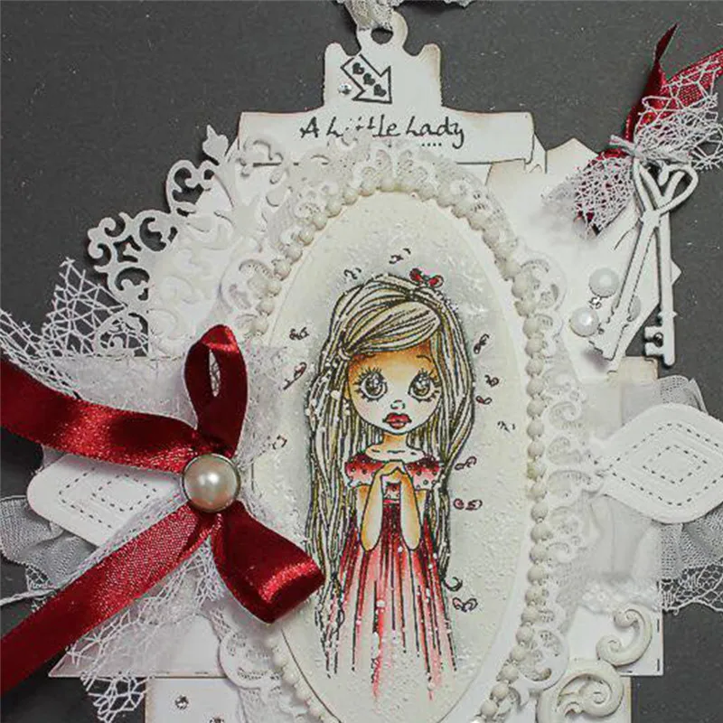 

Eastshape Lace Metal Cutting DiesBorder Background Cuts for Card Making Dies Frame Scrapbooking Edge Embossing Paper Craft