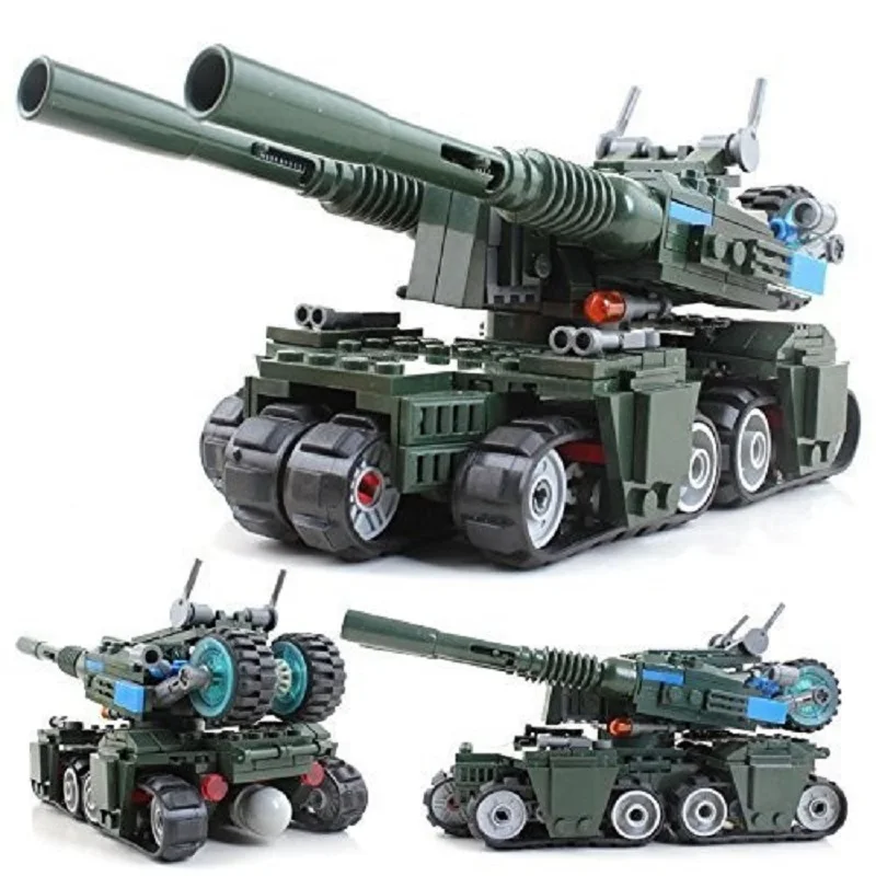 

KaZi Building Blocks Red Alert 3 Apocalypse Tank 170pcs Compatible with Lepin Leading Bricks Toy