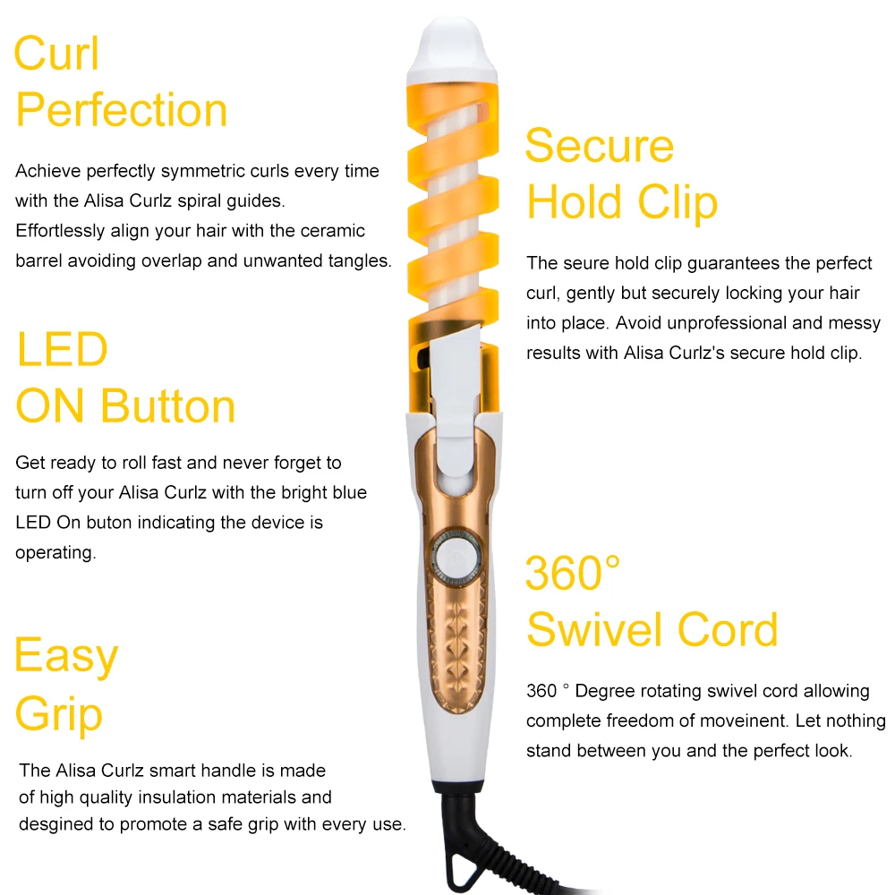 Электрический волшебный спиральный щипцы для завивки волос инструмент для укладки волос Rizador бигуди для волос бигуди для завивки волос
