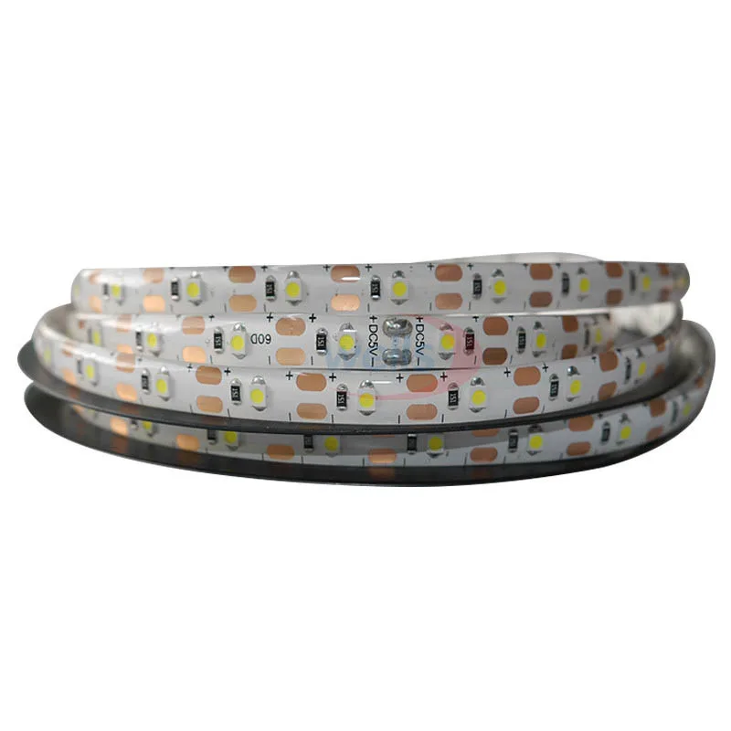 Гибкая светодиодная лента 5 в пост. Тока 5050 3528 SMD 50 см 1 м 2 теплый
