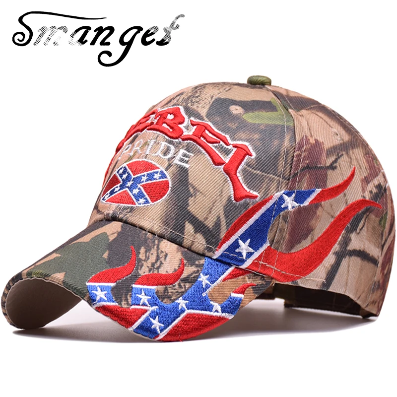 SMANGET гордость буквы 6 Панель камуфляж Бейсбол Кепки REBEL хлопок вышивка Snapback шляпа