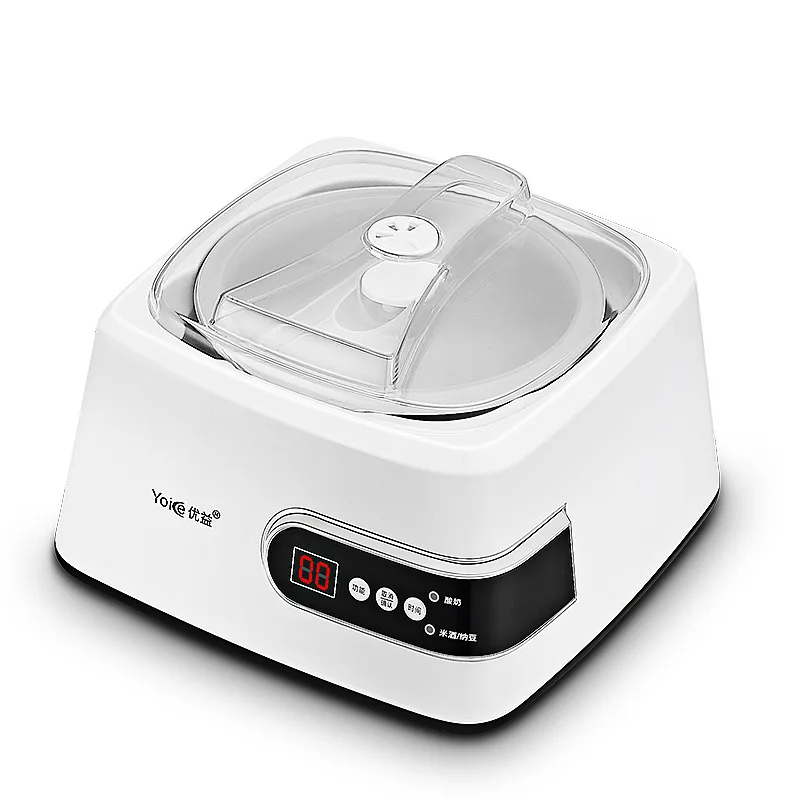 Kbxstart 220 V автоматическая домашняя многофункциональная машина для йогурта DIY Инструменты для йогурта Natto рисовая цистерна для брожения вина 1.3L