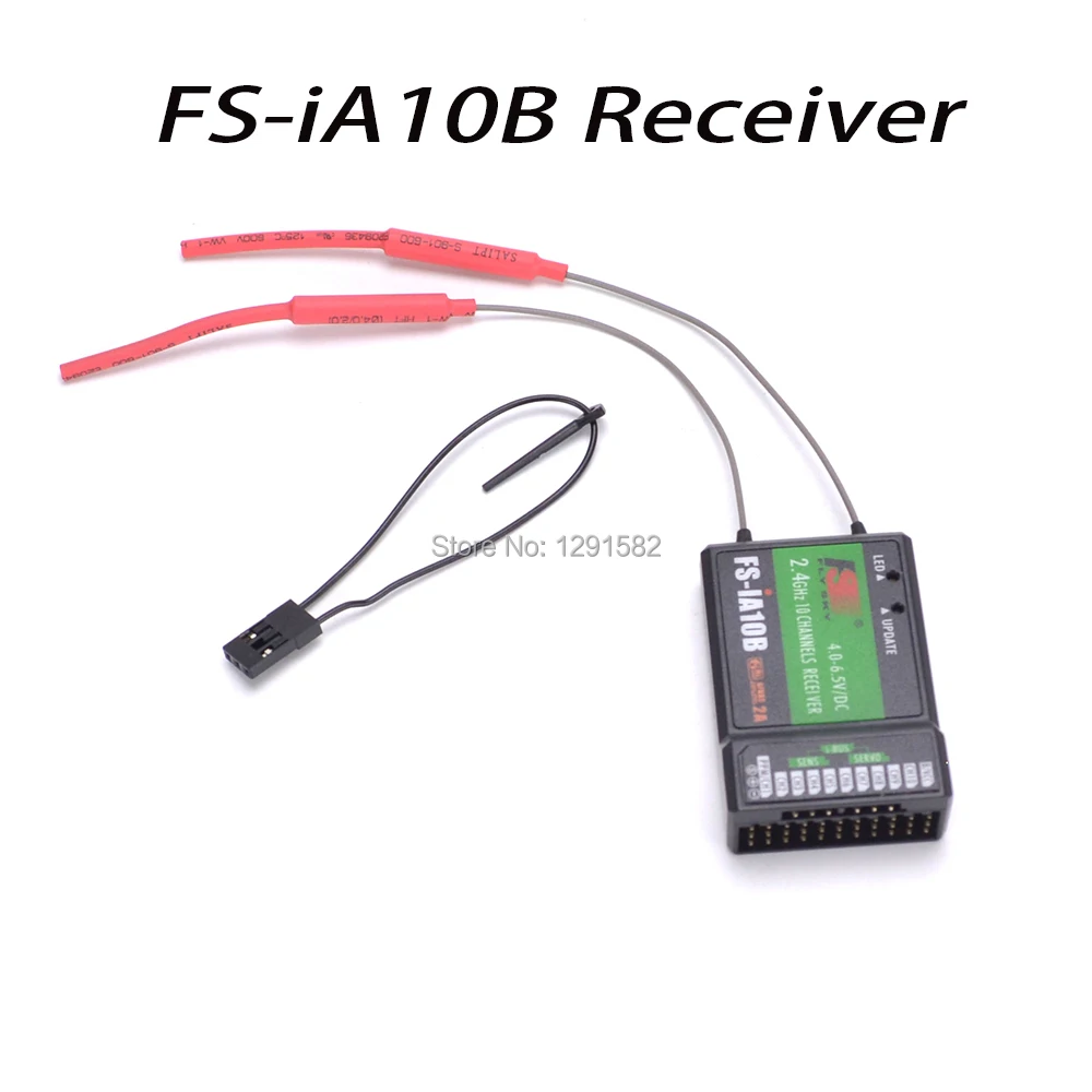 

Flysky 10ch Receiver FS IA10B for Transmitter FS-I10 FS-I6S FPV RC Heli Plane Quadcopter drone