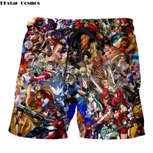 PLstar Космос Новинка шорты Для мужчин летний Пляжные шорты аниме со звездами; разные стили; комплект детской одежды Повседневное спортивный костюм