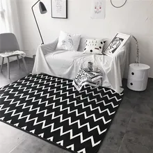 Новая современная простая модная мягкий коралловый бархат для чайного столика, дивана коврики Гостиная Спальня дети ползают ковры