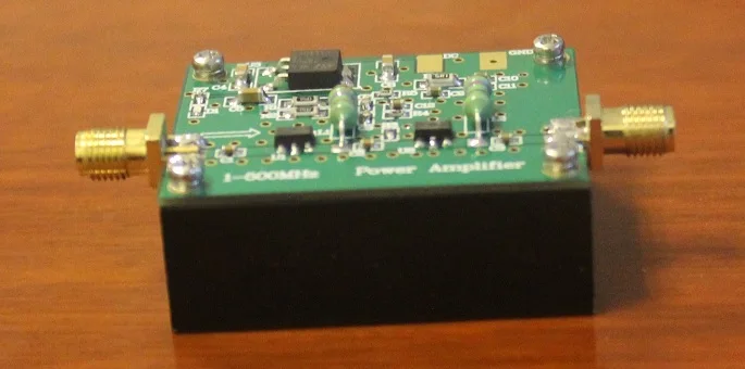 1-500MHz 1.6W HF FM VHF UHF broadband RF power amplifier