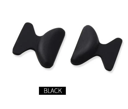 Black 1.8mm 5 пар, противоскользящая силиконовая носовая фиксирующая накладка, Нескользящие очки, увеличивающая нос накладка для очков, солнцезащитные очки, аксессуары для очков - Цвет: Black 1.8mm