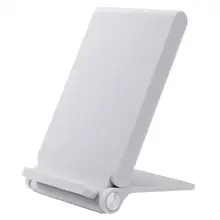 3 катушки нескользящий Силиконовый коврик Беспроводное зарядное устройство складной держатель для зарядки для iPhone/Android смартфон Встроенный светодиодный индикатор