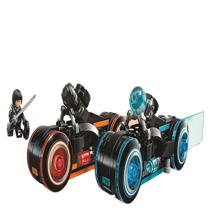 

Ideas Light Cycles Racing Motor Bike Lightstream 10881 Model Building Blocks Toy Bricks Compatible