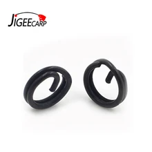 JIGEECARP, 100 шт., 6 мм, рыболовное кольцо, медные разъемные кольца для пустой приманки, Кривошипные приманки, инструменты для ловли карпа, двойные петли, рыболовные принадлежности