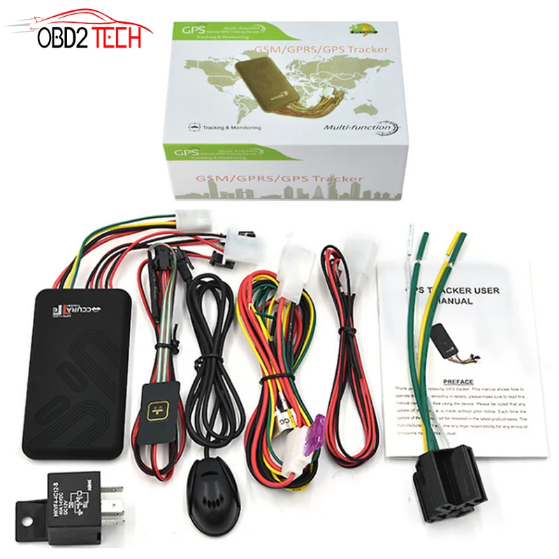 10PCS a lot Universal GT06 Car GPS Tracker SMS GSM GPRS Vehicle