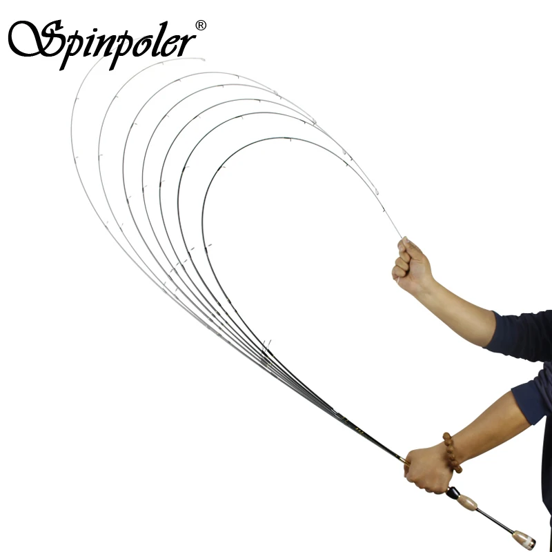 Spinpoler Ul спиннинг 1 8 м мягкий светильник спиннинговая Удочка двойной наконечник