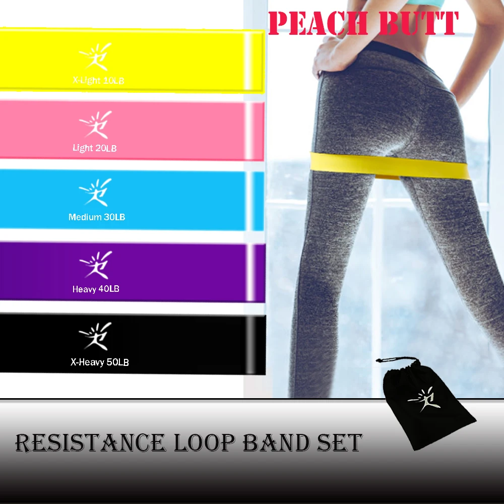 Resistance Loop Bands Elastic Rubber Bands for Fitness Equipment Fitness Elastic Bands Expander Pull Rope Gym Training Workout Resistance Loop Bands Elastic Rubber Bands for Fitness Equipment Fitness Elastic Bands Expander Pull Rope Gym Training Workout