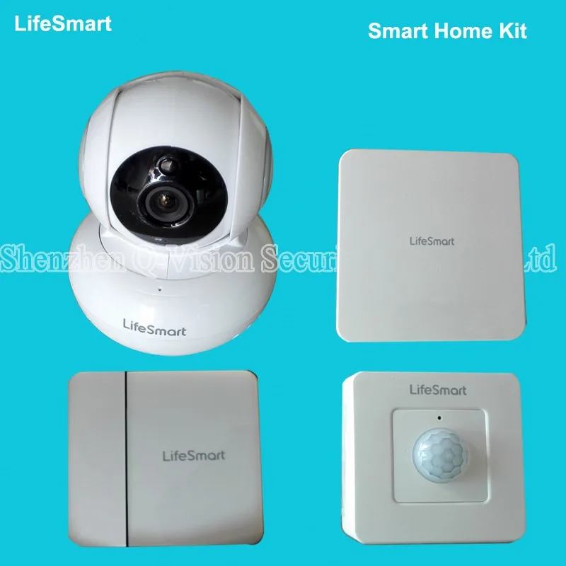 LifeSmart-Wireless-Remote-Control-Home-Security-Smart-Automation-Kit-WIFI-IP-Plug-Door-Sensor-Motion-Detector