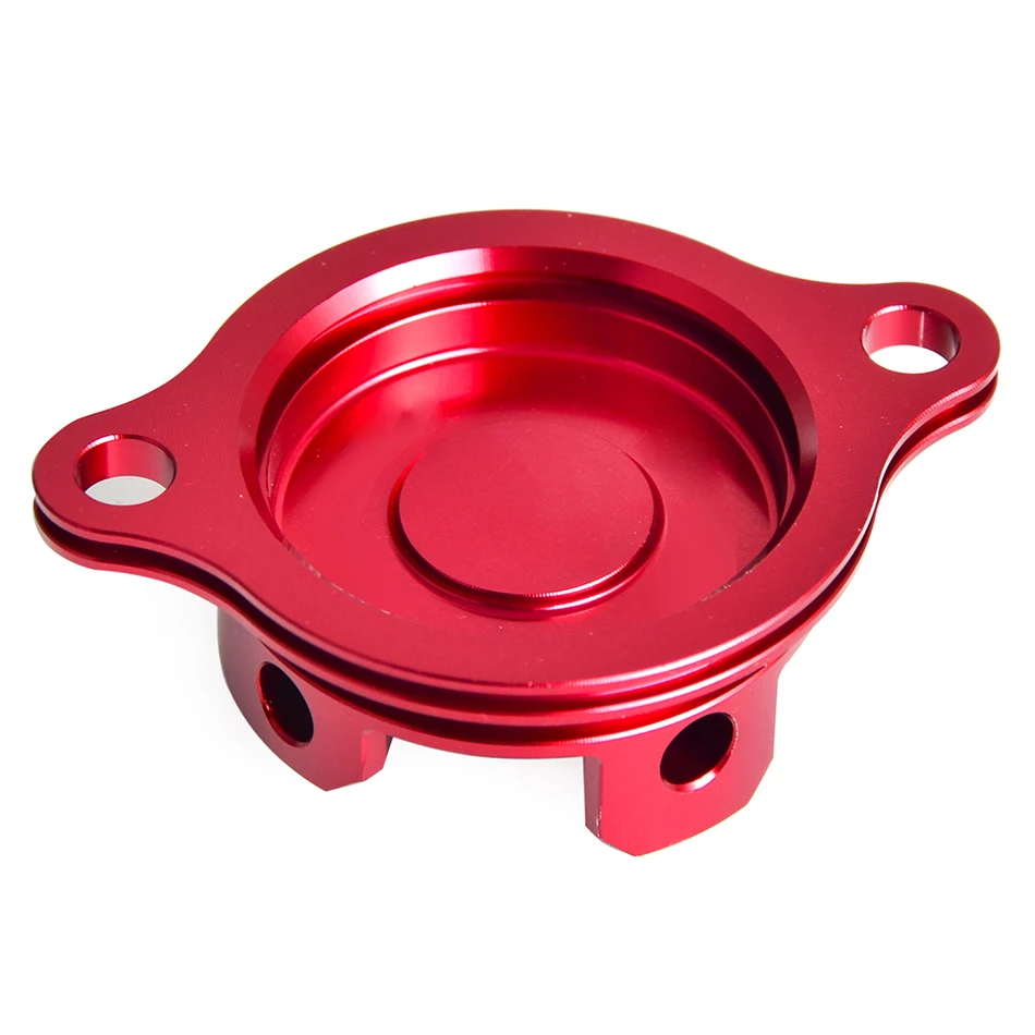 Крышка масляного фильтра NICECNC для мотоцикла Honda CRF250R CRF 250R 2010 2011 2012 2013 2014 2015 2016