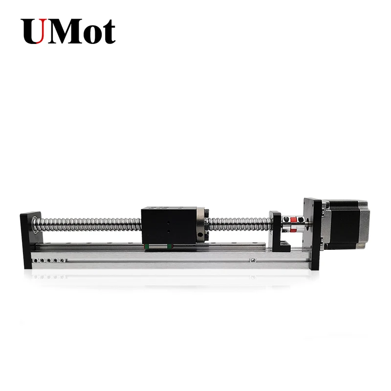 

CNC Linear Guide Stage Rail Motion Slide Table Semi-open Ball Screw Actuator Nema 23 Motor Module for Automation Machine