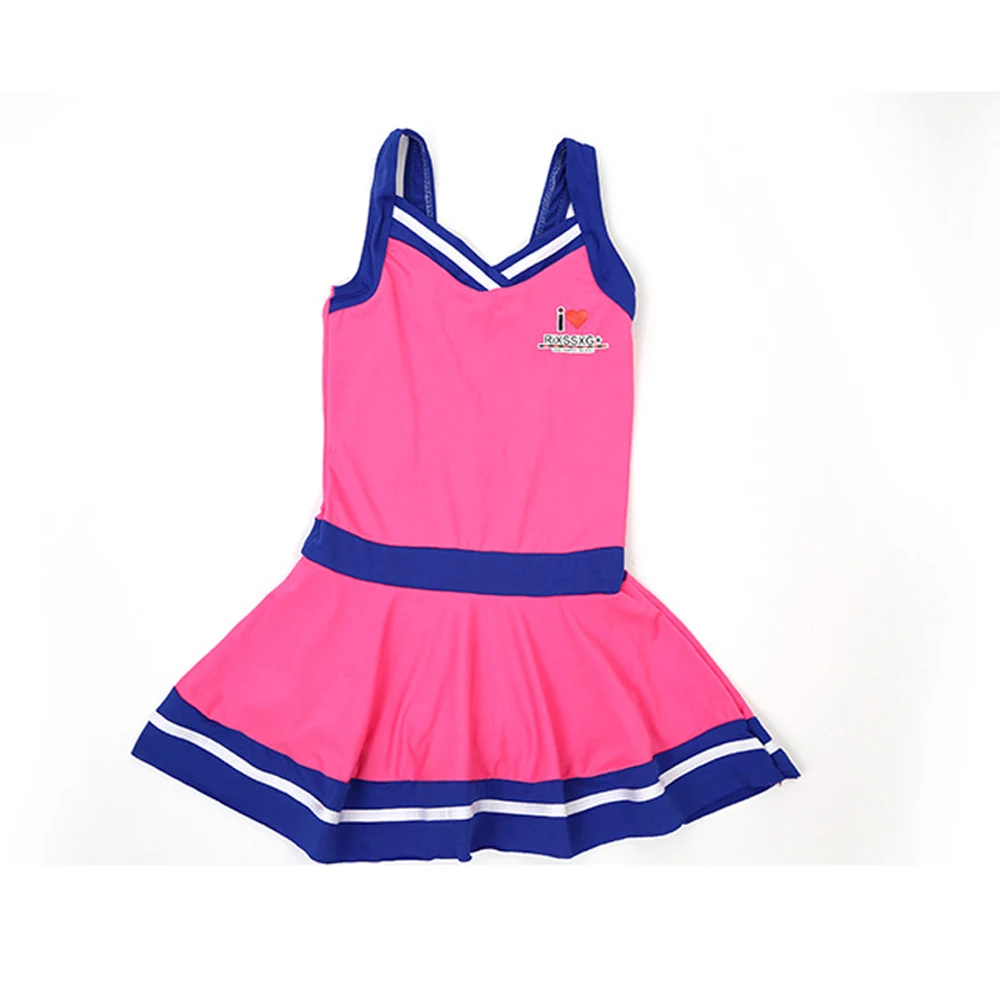 

7-15Y Kids Pink One Piece Swimsuit Swimming Children Swimwear Bathing Suit Swim Wear Big Girl Bikinis Korean Swimming Costume