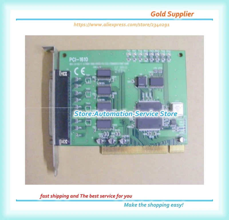 PCI-1610 REV. A1 4-портовый RS-232PCI сетевая карта с защитой от перенапряжения