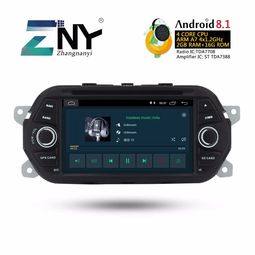 7 &quotHD Android 8 1 автомобильный DVD авто радио для Fiat Tipo Egea Dodge Neon 2015 2018 gps навигация FM RDS Wi