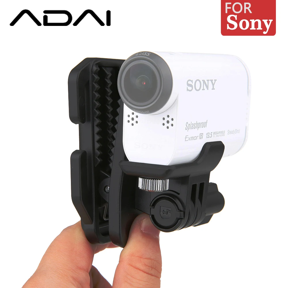 

ADAI CHM1 Clip Head Mount Kit for Sony Action Camera FDR-X1000V / HDRR-AS200V / HDR-AZ1VR / HDR-AS100V